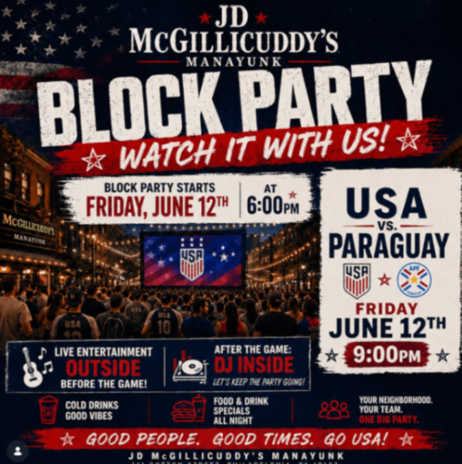 USA Block Party in Manayunk