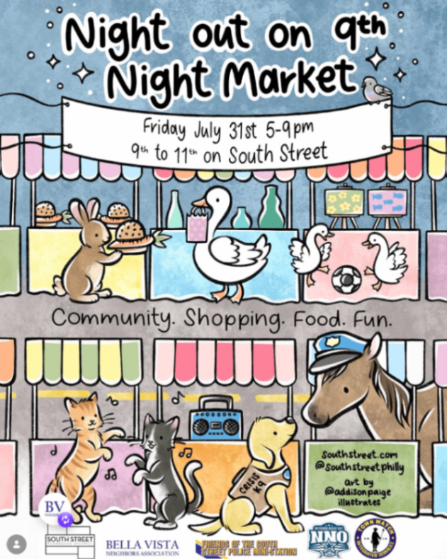 Night Out on 9th Night Market