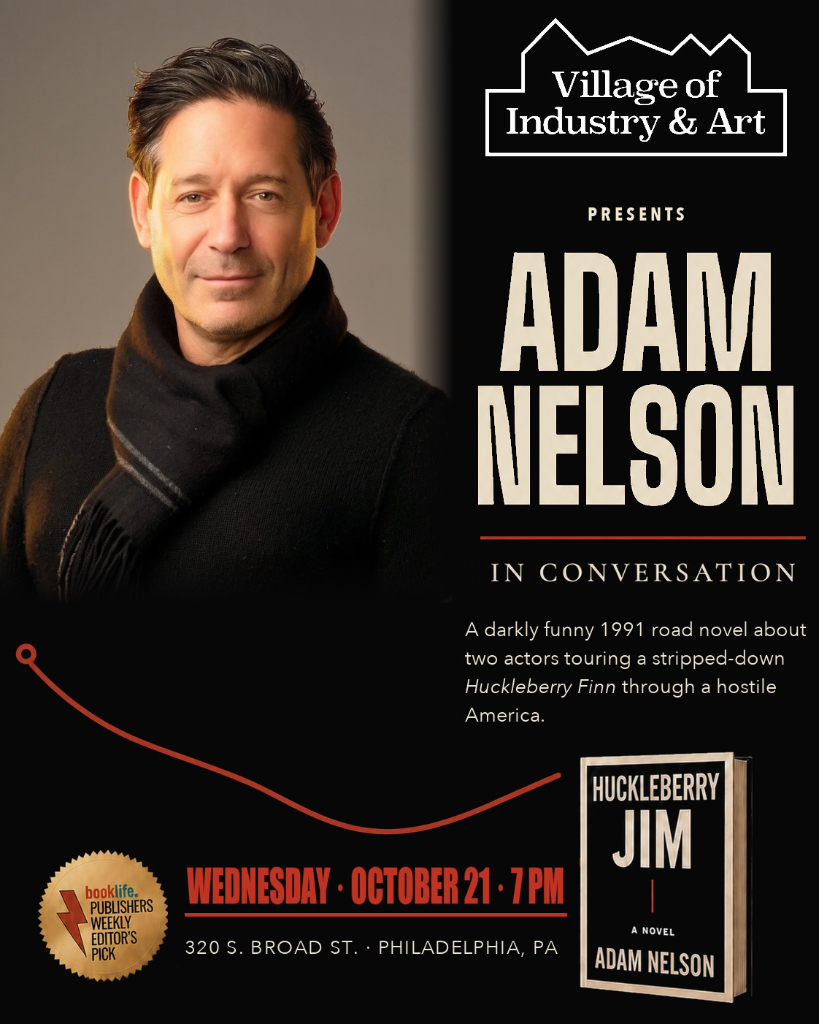 Huckleberry Jim: A Philadelphia Homecoming with Author Adam Nelson