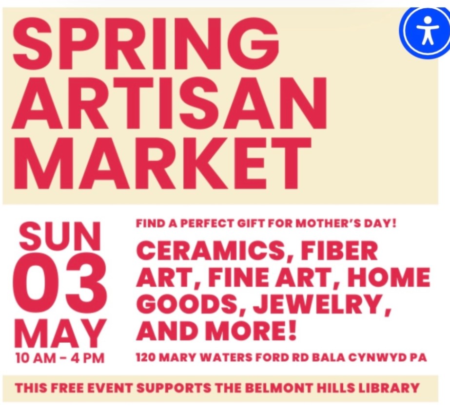 Spring Artisan Market May 3
