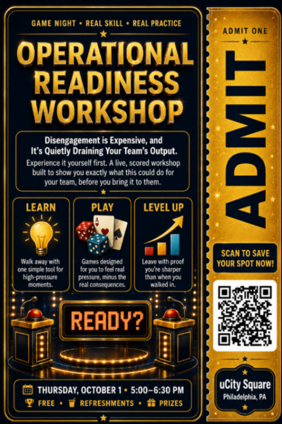 OPERATIONAL READINESS WORKSHOP