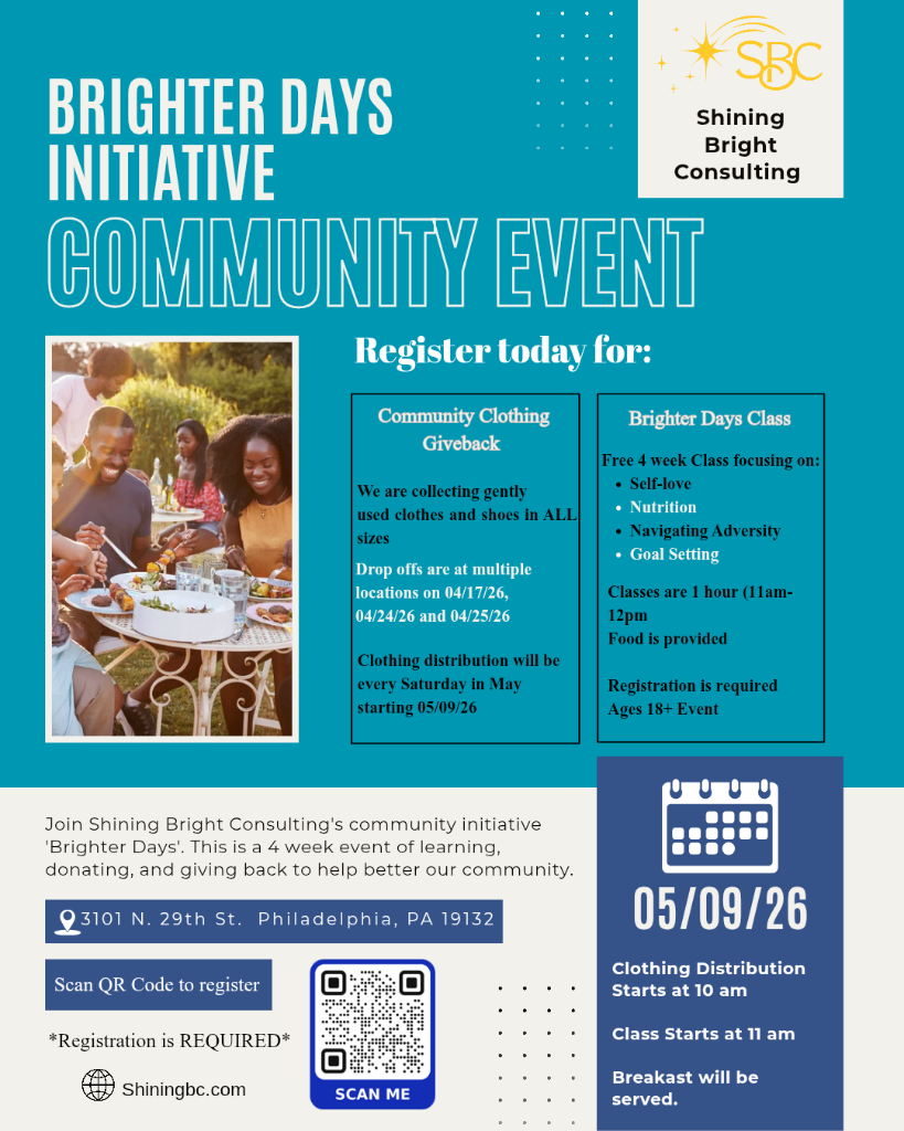 Brighter Days Initiative  - Saturday, May 9 at 11:00 AM in Strawberry Mansion, Philadelphia