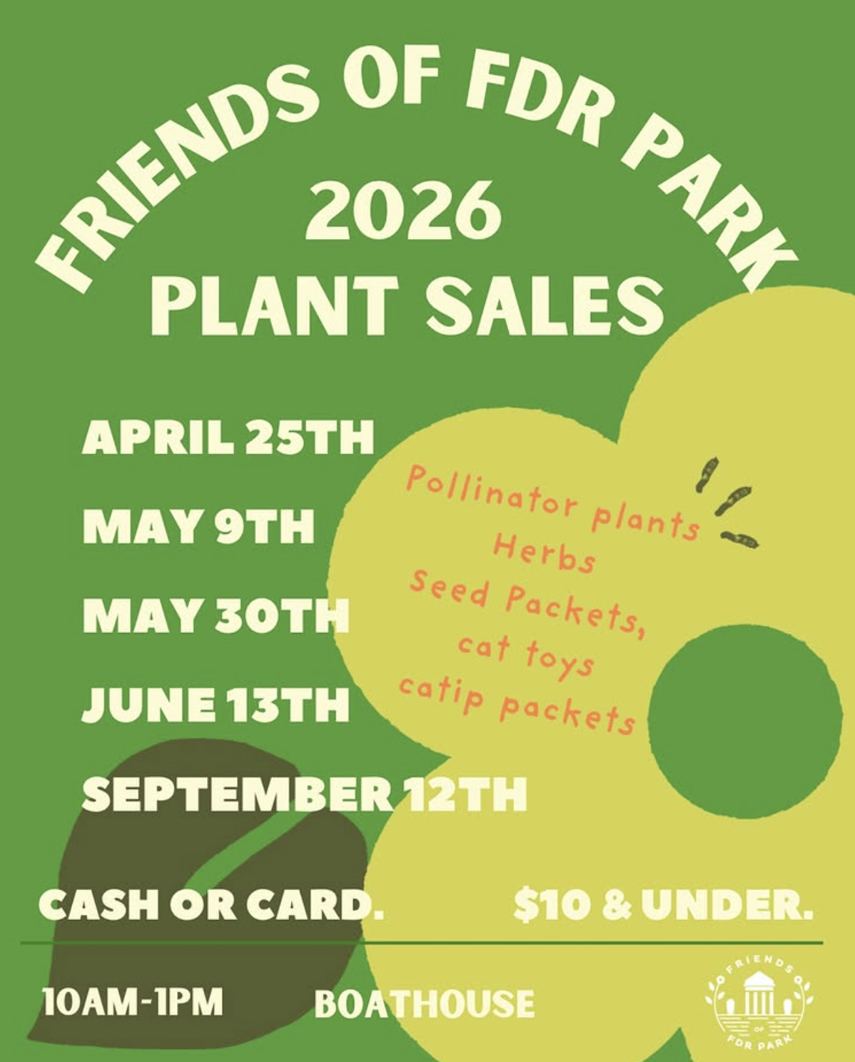 Friends of FDR Park Plant Sale