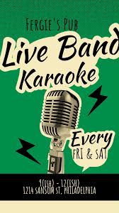 Fergie's Live Band Karaoke