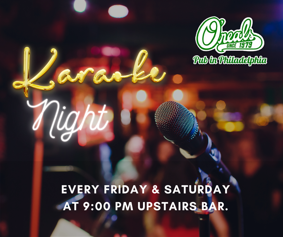 Karaoke at O'Neal's Pub Upstairs Bar