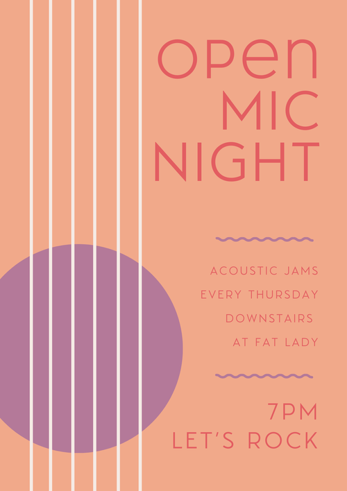 Open Mic at Fat Lady Brewery