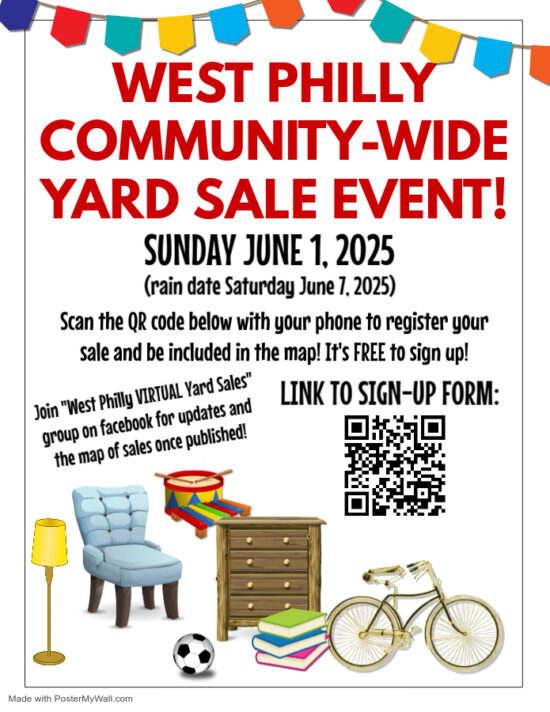 West Philly Community Yard Sale