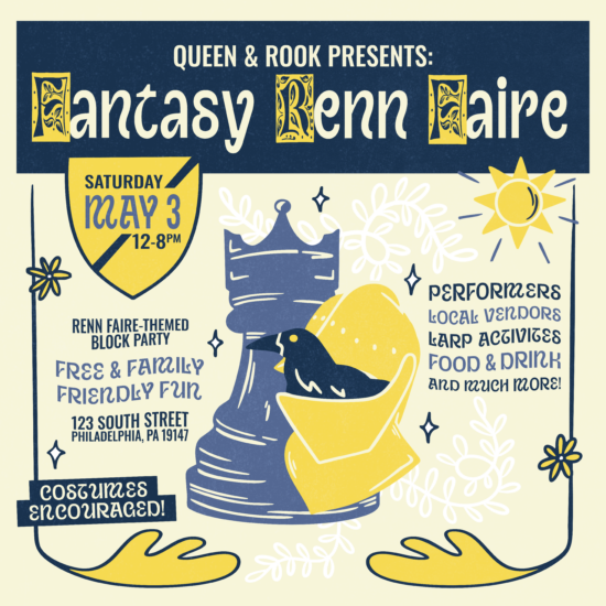 Queen & Rook Fantasy Faire Block Party