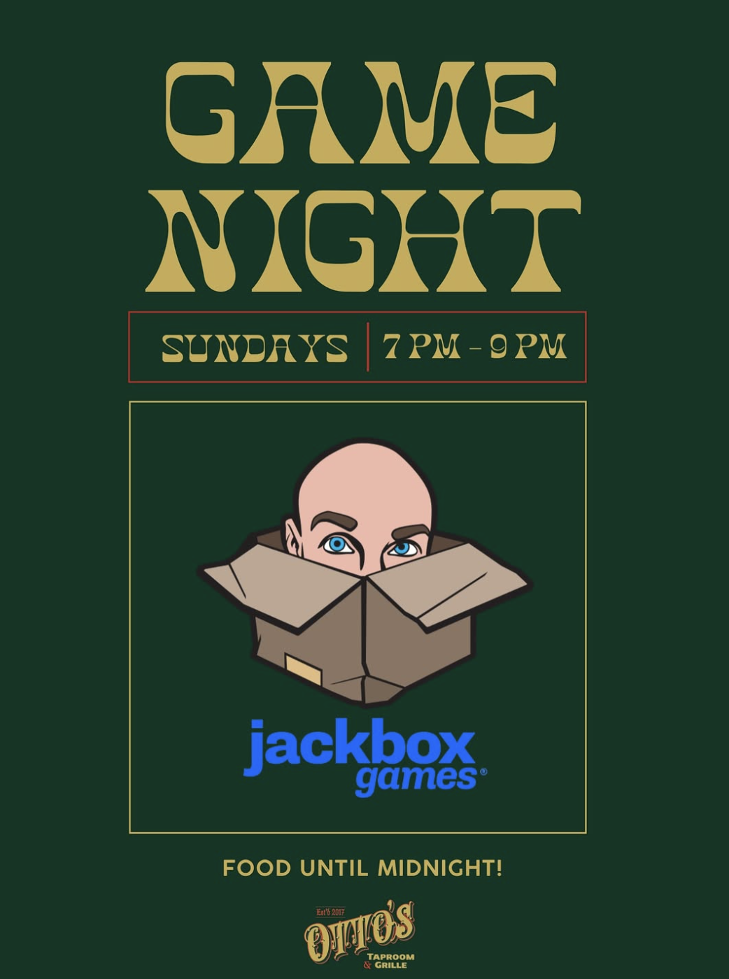 Otto's Taproom Game Night