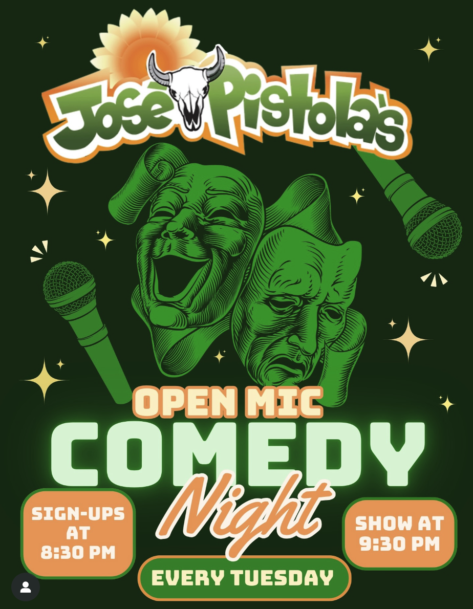 Jose Pistola's Open Mic Comedy Night