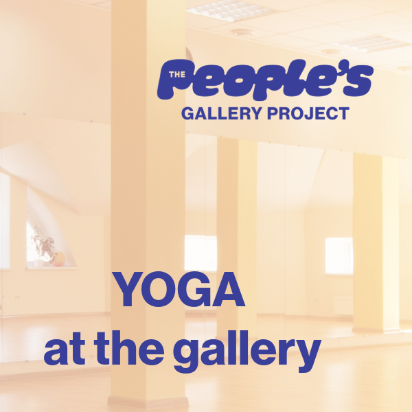 $5 Beginner's Yoga at People's Gallery Project (Monday)