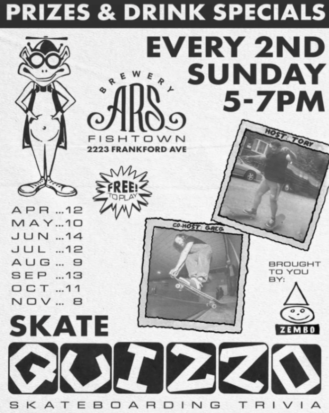 FREE SKATE Quizzo