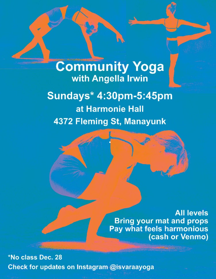 Community Yoga at Harmonie Hall