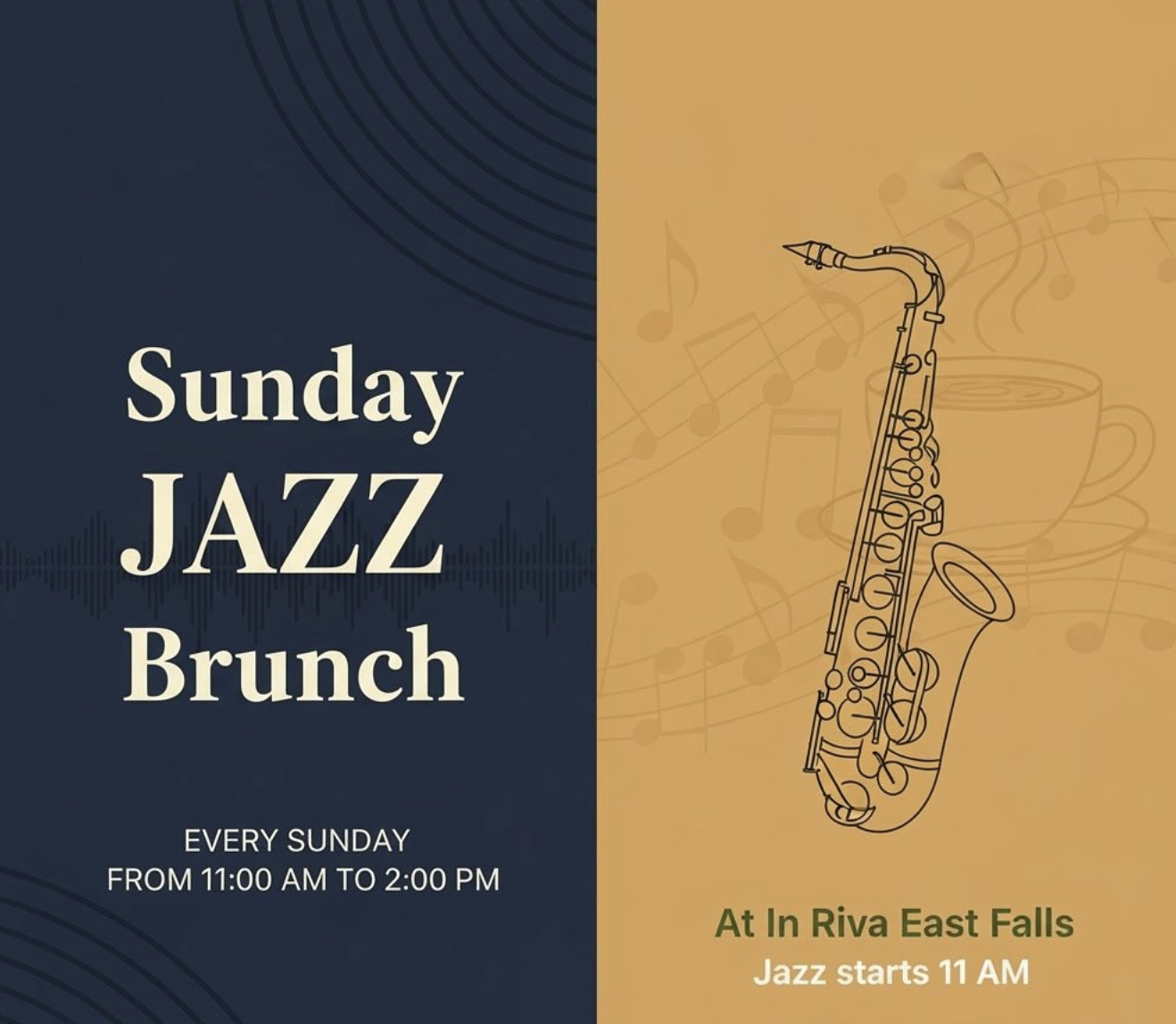 Sunday Jazz Brunch at In Riva